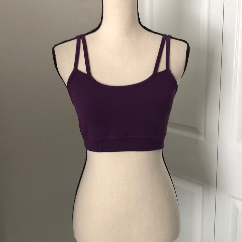 ❤️3X20 GAlAM PLUM SPORT BRA | S